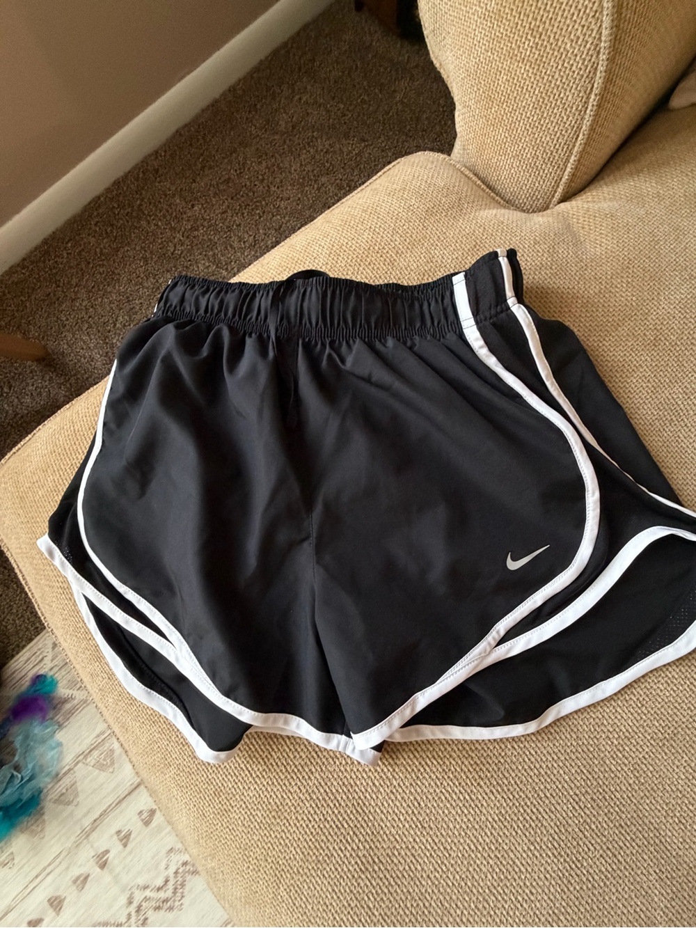 Nike Women's Black Dri-Fit Shorts
